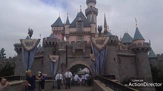 Disney land castle #los angeles california usa