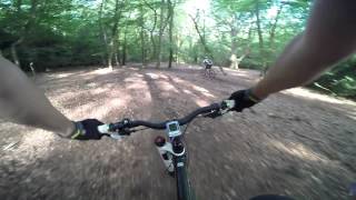 Off Road Mountain Biking Epping Forest, England June 2014