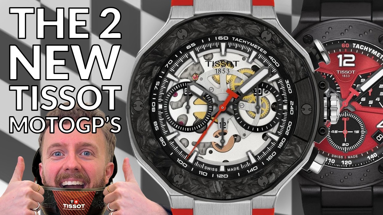 The BRAND NEW Tissot MotoGP Watches!!!! - YouTube
