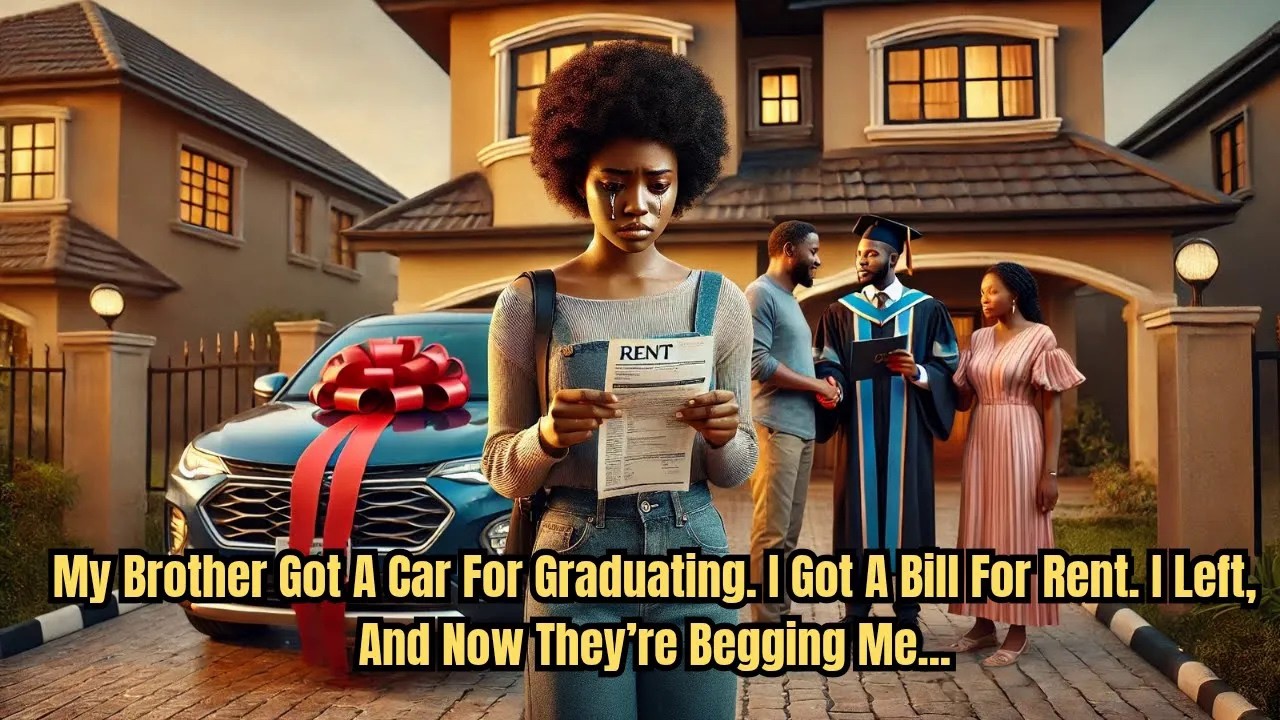 My Brother Got A Car For Graduating  I Got A Bill For Rent  I Left, And Now They’re Begging Me