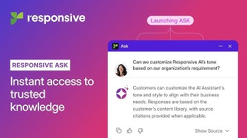 Responsive ASK: Instant, trusted, and cited answers for field teams | Responsive