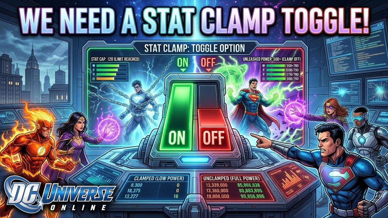 Stat Clamp Need A Change In Dc Universe Online ! & Here’s Why ! - YouTube