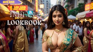 [4K] AI ART Indian Lookbook Girl Al Art video - Vibrant Markets