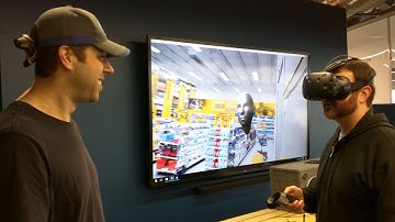 Magic hat: spectator tracking with Vive Tracker