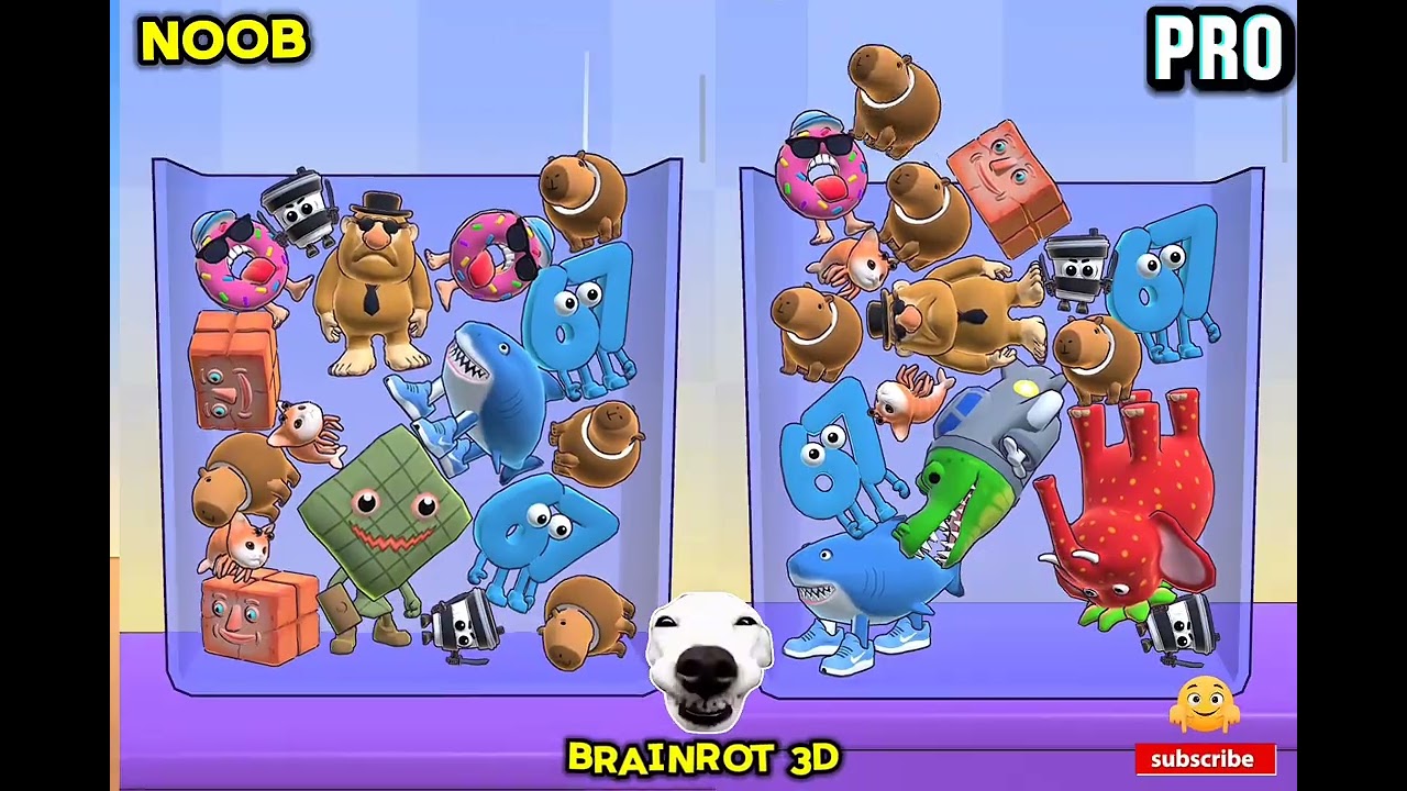 NOOB vs PRO in 3D Brainrot Tami… This Is Pure Chaos 🤯