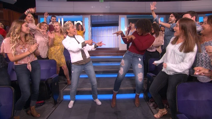 Ellen Gets Down with tWitch and Audience Dancer Im...