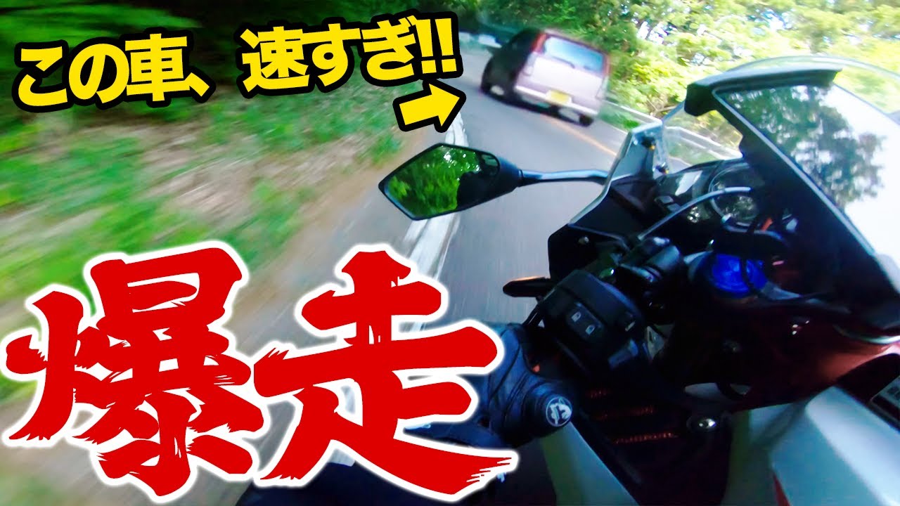 【あたおか】峠バトル勃発！ピンクの稲妻現る【モトブログ】