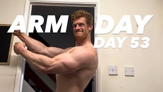 NATURAL ROAD TO 21 INCH ARMS DAY 53 ARM WORKOUT