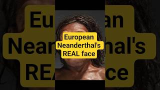 This is what a European Neanderthal REALLY looked like #history #facereveal #humanity