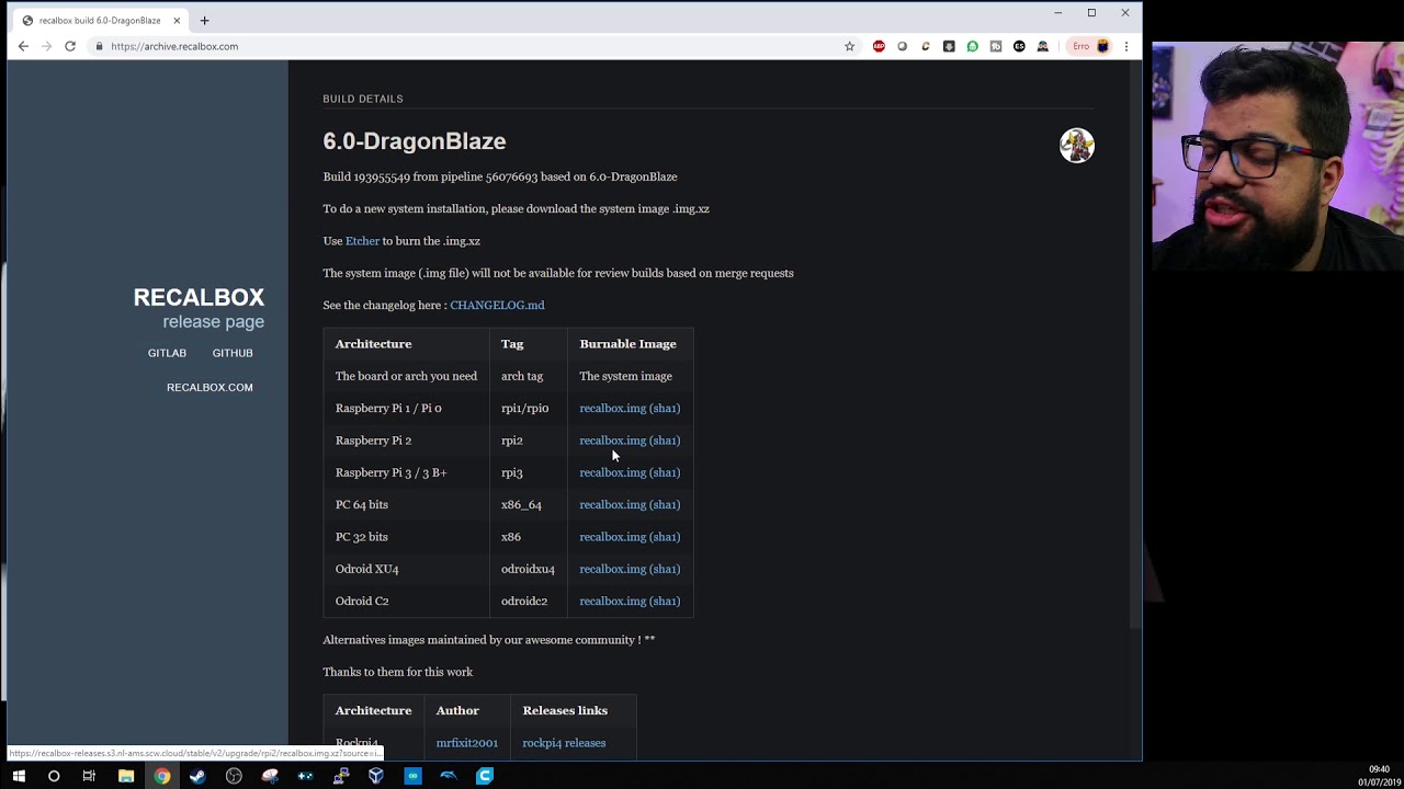 INSTALACAO RECALBOX 6.0 - YouTube