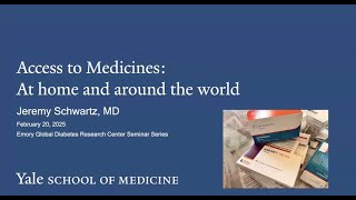 Access to Medicines: At Home and Around the World