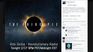 Rob Skiba's Revolutionary Radio Discussing Flat Earth & The Principle with Robbie Davidson