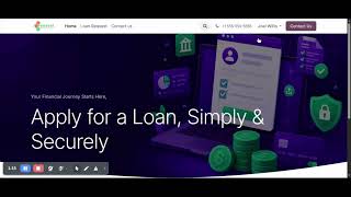 Odoo Loan Request Website Portal | Online Loan Application & Customer Portal