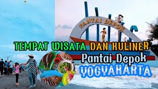Pantai Depok Yogyakarta || Awal Tahun 2023 Ke Tempat Wisata dan Kuliner Pantai Depok Yogyakarta