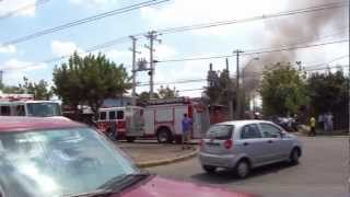 Incendio CBÑ en Peñalolen. NFD in Structural Fire