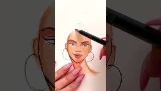 Drawing Tutorial Hair Holly Nichols Illustration 