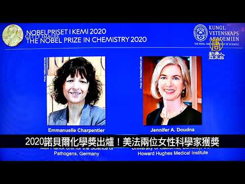 2020诺贝尔化学奖！美法两位女性科学家获奖