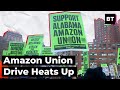 Amazon Union Drive Heats Up