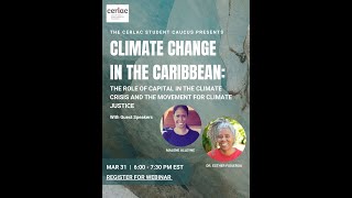 Climate Change - Caribbean: The Role of Capital in the Climate Crisis - Movement for Climate Justice