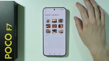 POCO F7: Geluidsequalizer gebruiken (audio-equalizer vinden)