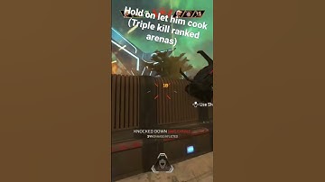 Little triple kill in sudden death(rank arenas apex legends) #shorts #trending #gaming #apexlegends