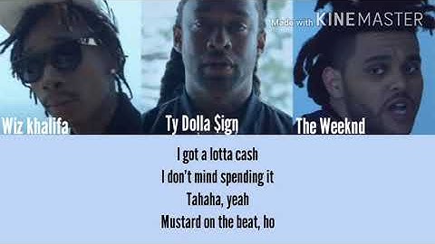 Thumbnail of Ty Dolla $ign - OR NAH ft. The Weeknd. Wiz Khalifa & DJ Mustard /lyrics Video/