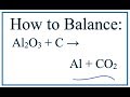 Balancing Chemical Equations Concepts