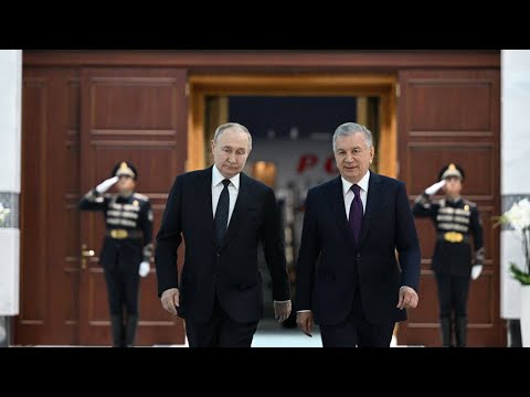 Второй День Государственного Визита Владимира Путина В Узбекистан