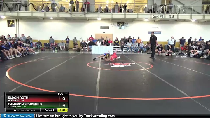 71 Lbs Round 2 (8 Team) - Eldon Roth, Wisconsin Vs...