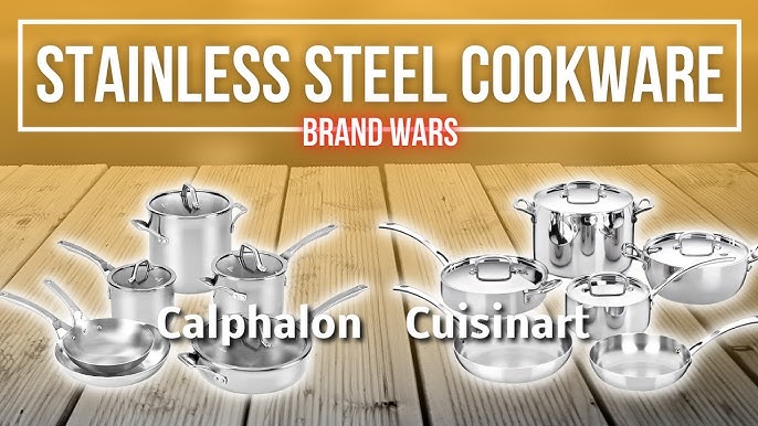 Cuisinart 11-Piece Smartnest Stainless Steel Cookware Set