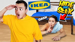 HIDE AND SEEK CHALLENGE IN IKEA !