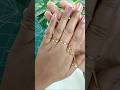 Sample Chain Se Banaye Unique All Fingers Rings 💍✨ #diy #handmade #ringdesign #shorts