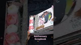 Anniversary Scrapbook Full video coming soon 💖 #shorts #diy