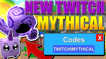 TWITCHICORN AND TWITCH DOMINUS CODES IN ROBLOX MINING SIMULATOR!