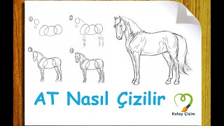 Kolay At Çizimi | At Nasıl Çizilir #easydrawing #kolayçizim