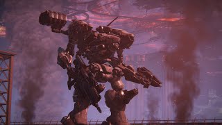 Fighting Pre-Nerf Balteus with Starter AC ("Unnerfed Bosses" Mod)