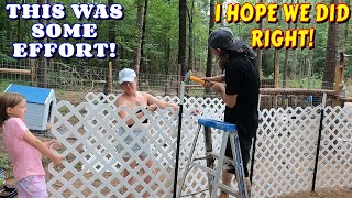 BIG EFFORT FOR LITTLE GIRL  | work, couple builds, tiny house, homesteading, offgrid, rv life  |