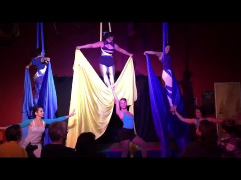 Aerial Silks Group Performance - Winter Student Showcase 2015