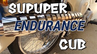 JA44 　ハンターマフラー ENDURANCE 　走行レビュー　アイドリング【スクランブラー】【Super cub 110】#JA44 #スーパーカブ110 #ENDURANCE