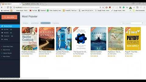 17. AngularJS Course/Tutorial - Bookstore App