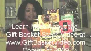 How To Stack Gift Basket Products