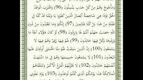 تلاوة عطرة من سورة الانبياء للقارئ سلمان العتيبي
