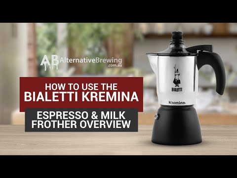 How to Use the Bialetti Tuttocrema Milk Frother - Alternative Brewing