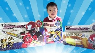 Power Rangers Ninja Steelニンニンジャー おもちゃ DX忍者一番刀/ニンニンバックル/シュリケン Shuriken Sentai Ninninger Toy
