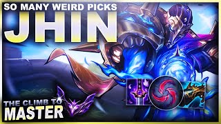 SO MANY WEIRD PICKS NOW... I'M STICKING TO JHIN! | League of Legends