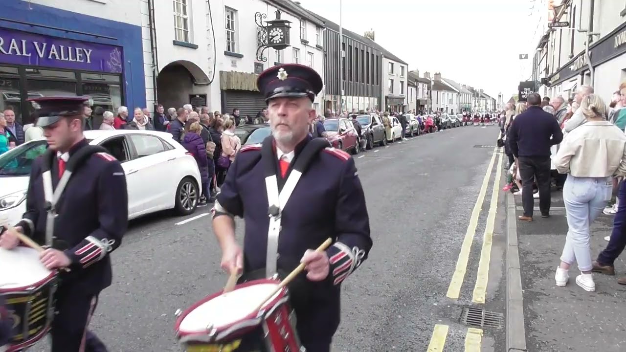 Cavanaleck Pipe Band annual Parade in Fivemiletown 14/6/25