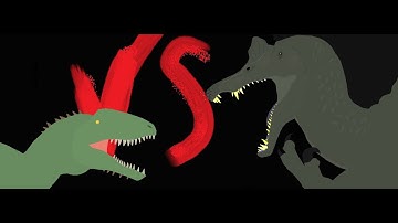 Pivot mesozoic deathmatch: Spinosaurus vs Carcharodontosaurus
