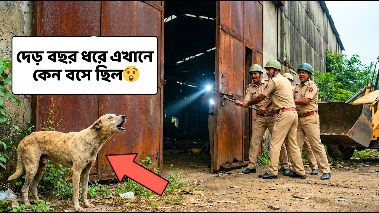মালিকের জন্য কুকুরের অপেক্ষা! সুড়ঙ্গের গোপন রহস্য দেখে কাঁদবেন | Heart Touching Story