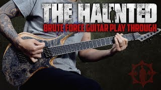 The Haunted "Brute Force" Dual Cam Guitar Play Through(UltraHD) - Skervesen Guitar chords