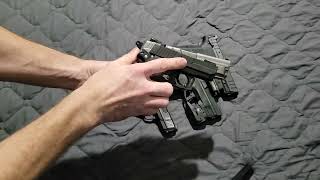 SAR K2 45 COMPACT Size Comparison VS Various Smaller Guns